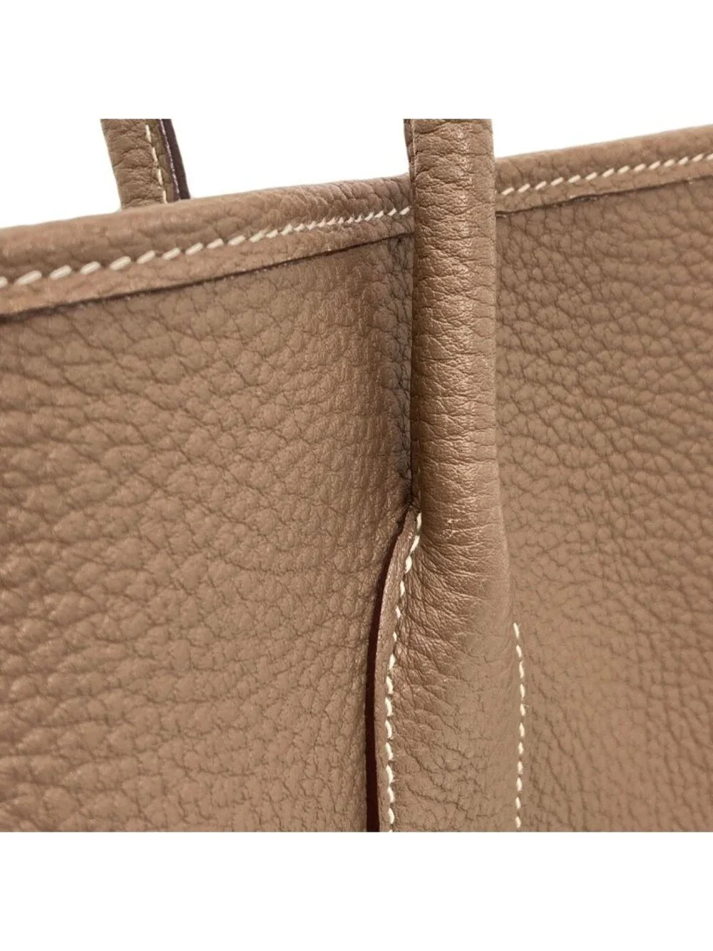 Hermes Garden Party PM Etop Silver Tote Negotiating